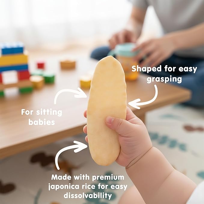 Baby Mum-Mum Gentle Teething Crackers, Vegetable, Apple, Banana Variety Pack | 24 Count (Pack of 3) | Gluten Free, Allergen Free, Non-GMO | Baby Snacks, Teether Relief Rice Rusk Cookies for Toddlers