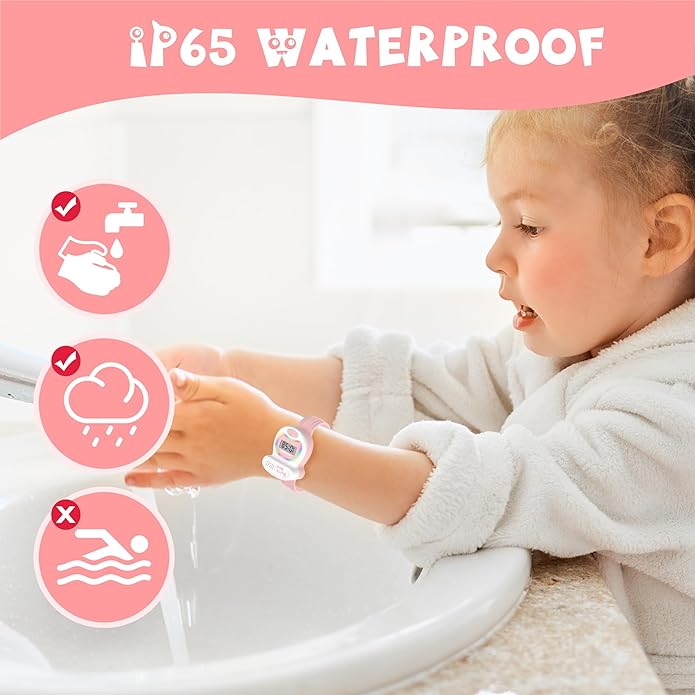 BEN NEVIS NN Potty Training Watch, Potty Timer Toilet Shape and LED Colorful Lights, Toddler Toilet Training Aid, Remind Toddler to Go to The Toilet, Best Gift for Toddlers