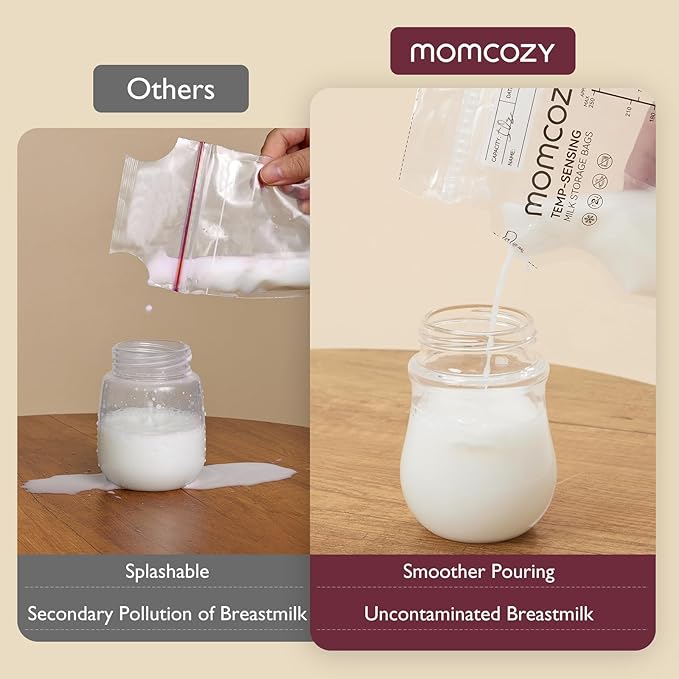 Momcozy Bottle Warmer & Momcozy Breastmilk Storage Bag 8Oz