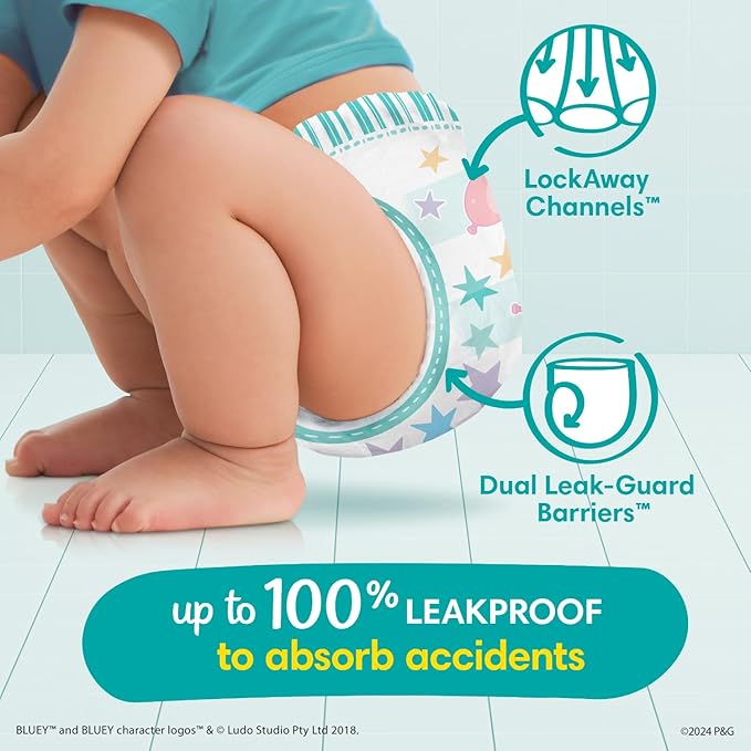 Pampers Easy Ups Pull On Training Pants Boys, 2T-3T, 2 Month Supply (2 x 140 Count) with Sensitive Water Based Baby Wipes 12X Multi Pack Pop-Top and Refill (1008 Count)