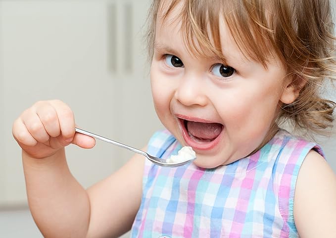 9 Piece Stainless Steel Kids Spoons - Child and Toddler Safe Flatware - Kids Utensil Set - Metal Kid Cutlery Set, Dinner Spoon Set for Dessert - Includes a Total of 9 Small Spoons