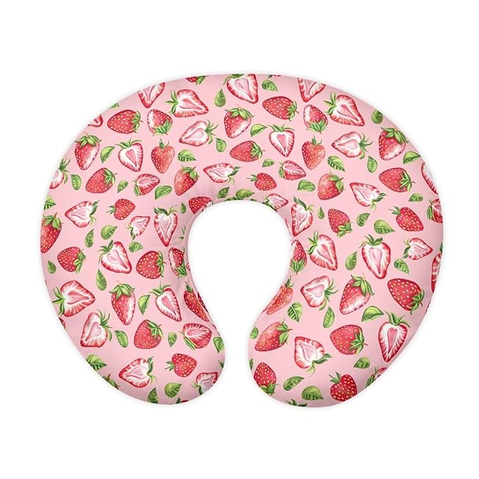 Lemon Nursing Pillow Cover for Baby Girl, Soft Removable Breast Feeding Pillow Cover, Nursing Pillow Cases Fit Standard Nursing Pillow