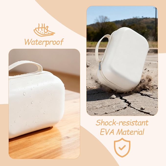 Breast Pump Case Compatible with Eufy, Wearable Breast Pump Bag Fit for Momcozy Willow Medela and Most of Breast Pumps, Waterproof Breast Pump Storage Bag for On The Go, Work and Travel