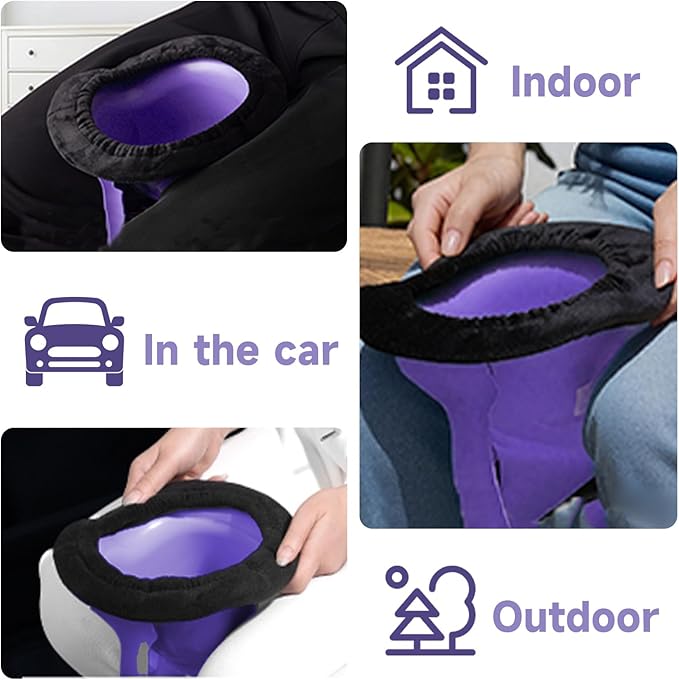 Newborn Baby Potty Trainer, Cute Fish Shape Portable Potty for Infant Potty Training, Diaper Free Use Indoor & Outdoor