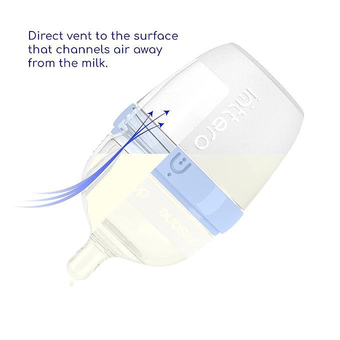 Breast-Mimic Anti-Colic & Air-Free Vent Nipples - Extra Flow (+6 Months / 4 Holes) / 3-Pack
