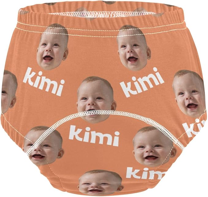 Joko Ivery 1 Orange Custom Potty Training Pants Unisex Traning Potty Panty for Girls Toddlers Boys 3T 3Pcs