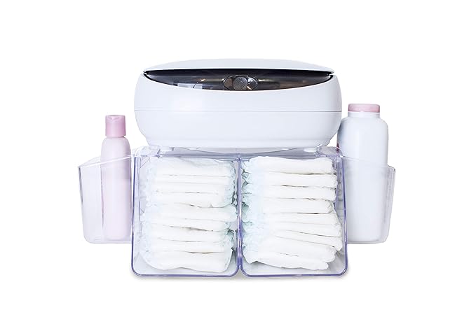 Prince Lionheart EVO Warmies Wipes Warmer Kit, Includes 1 everFRESH Pillow and 1 Dresser Top Diaper Depot