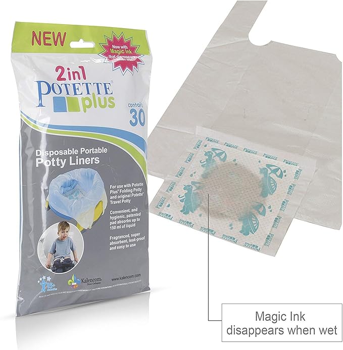 Kalencom Potette Plus Liners - 90 Liners, Pack of 3