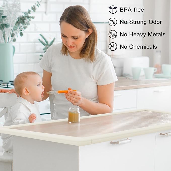 Baby Proof Corners and Edges Protector 18ft (Large 15ft Edge+8 Corner Guard), Fireplace Baby Proofing Bumper, Heavy-Duty Soft NBR Foam Edge Corner Protector for Furniture Table, Childsafe/Pre-Taped