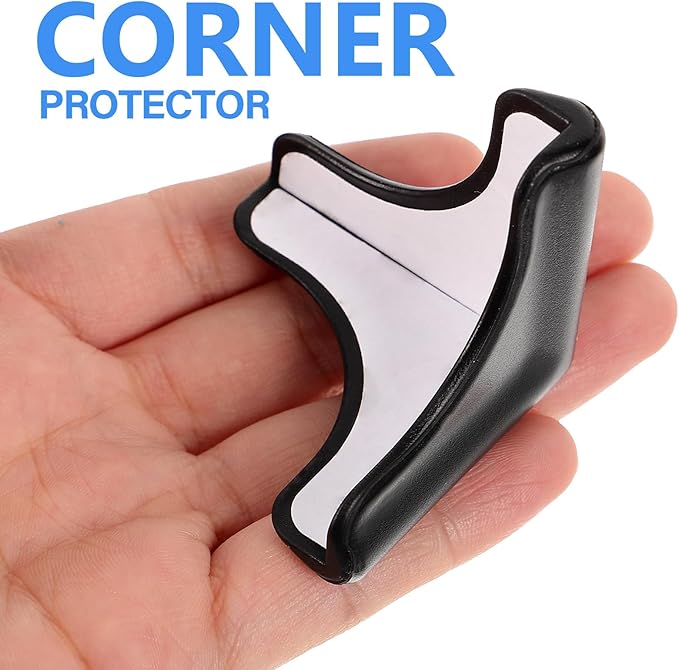 ibasenice Furniture Corner Protectors 4-Pack Soft Silicone Childproof Corner Guards 1.77 Inch Table Edge Protectors for Home Office Safety