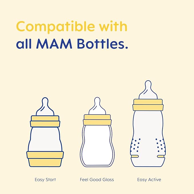 Mam Fast Flow Bottle Teats Teats For Use With Mam Bottles (2-pack)
