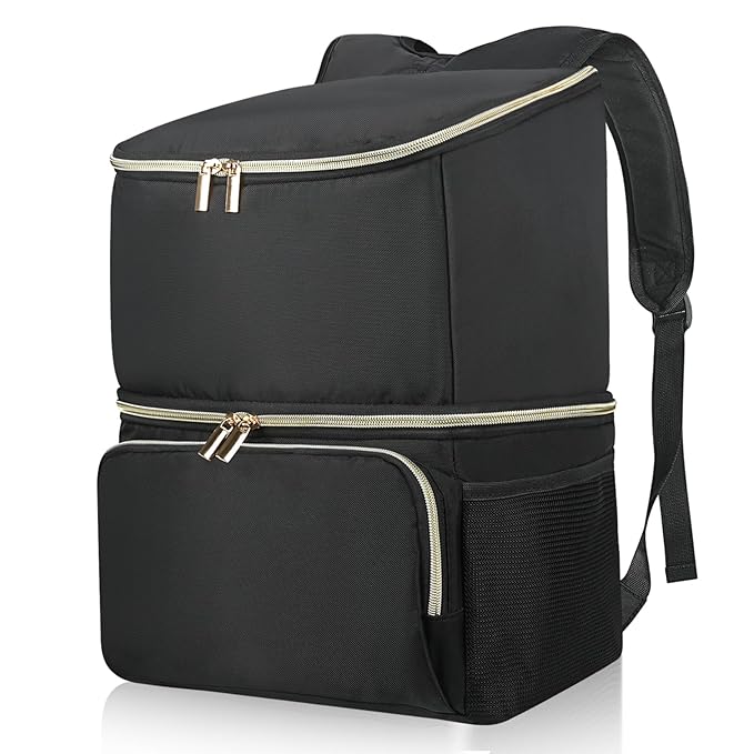 Wolka Breast Pump Bag with Insulated Compartments,Breastmilk Cooler Backpack for Spectra S1,S2 Medela