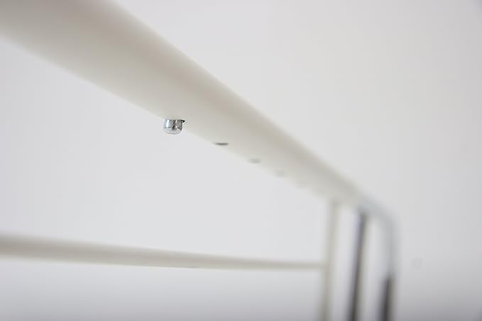 Fuji Boeki BG-831 15571 Slide Bed Guard (Expandable Sides), Width 37.4 x Depth 15.7 x Height 14.0 inches (95 x 40 x 35.5 cm), White