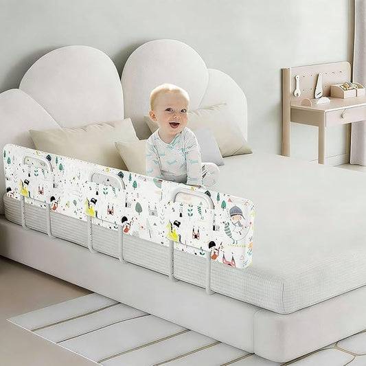 Baby Bed Rail Guard for Toddlers Kids Bed,Baby Foam Bed Rail Guard for Elderly Adults,70.5inch Foam Padded Side Rail，Soft Safety Guard Rail for Kids,Side Rail for Queen King Twin Full Size