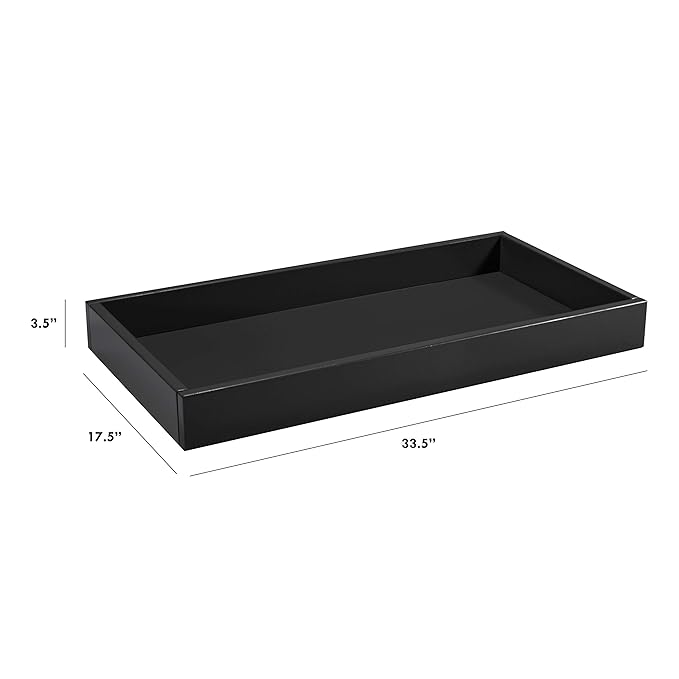 Davinci Universal Removable Changing Tray (M0219) in Ebony
