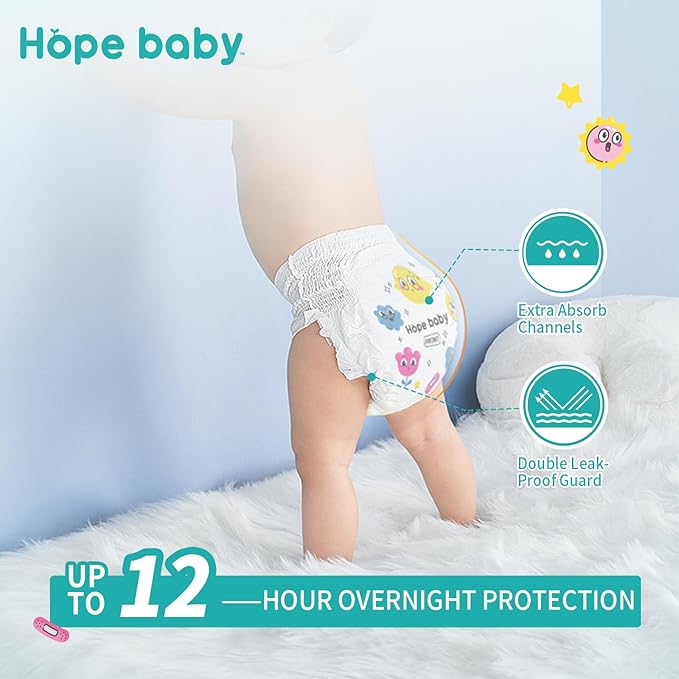 4T-5T (Over 37 LBS), 64 Count Premium Training Underwear, Baby Diapers Toddler Potty Training Pants, Hypoallergenic with Skin