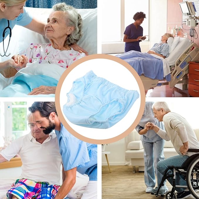 Elderly - On- Reusable Incontinence Pants Cloth Diapers Incontinence Diapers Comfortable Urinary Nappy Women's Hedging Disposable Cloth Cotton