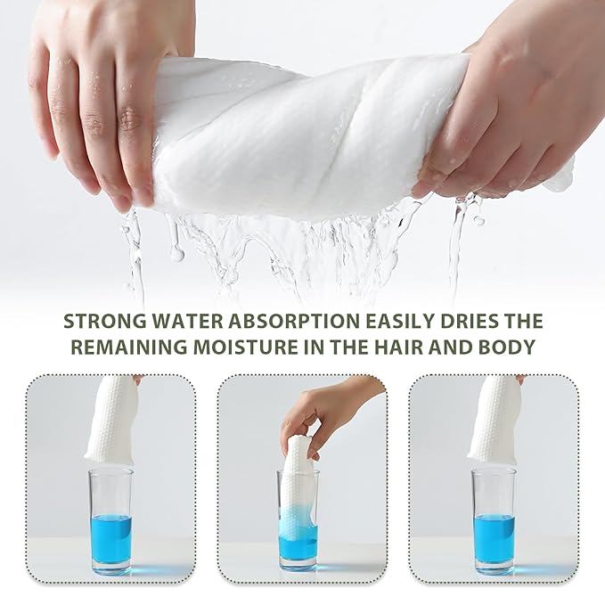 20 Pack Disposable Toilet Seat Cover Waterproof Non-Woven Fabric, Disposable Toilet Seat Covers for Travel, Disposable Seat Covers for Outing Hotel Hospital Public Toilet (White+5 Pack Towels)