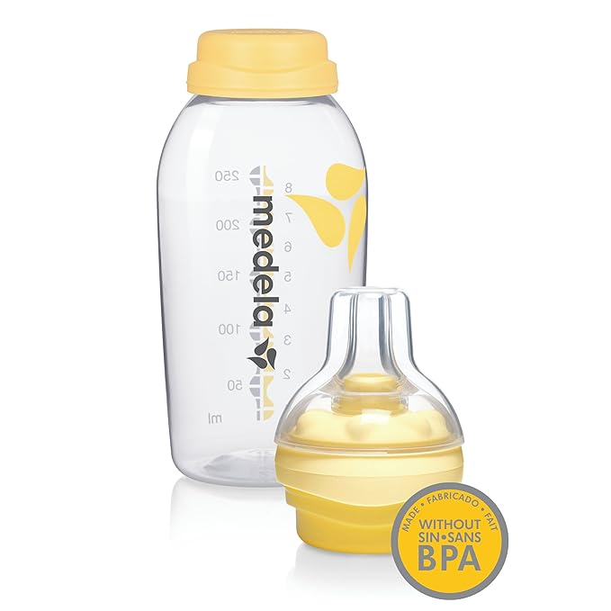 Medela Calma Bottle Nipple | Baby Bottle Teat for use with Medela Collection Bottles | Made Without BPA | Air-Vent System | 8oz / 250mL