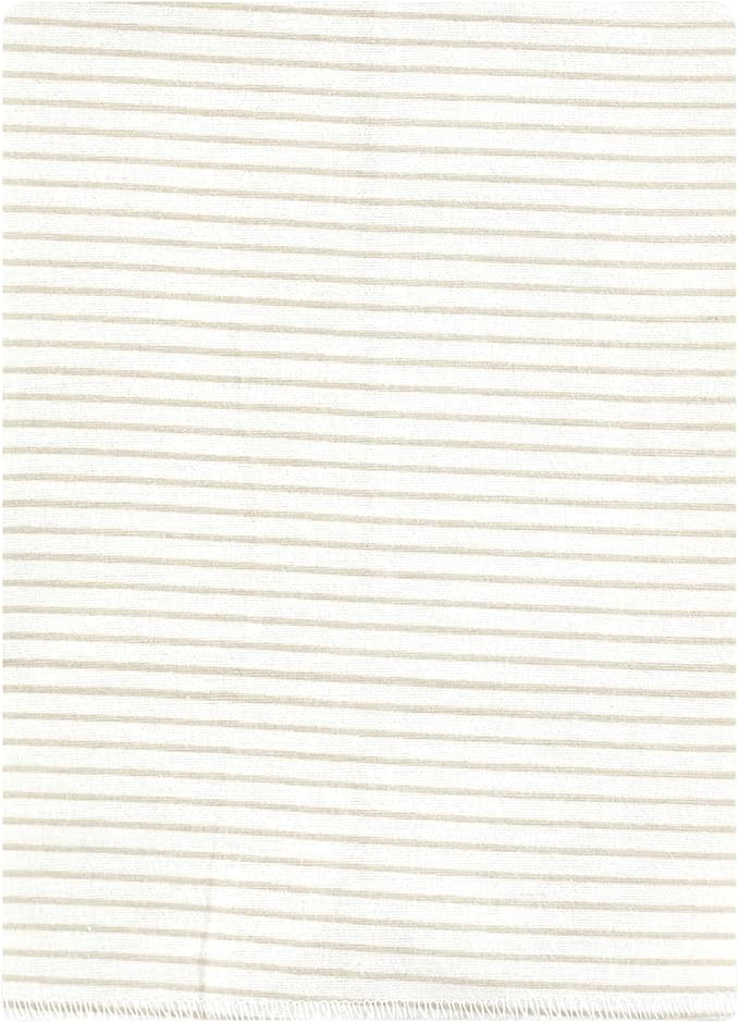 Hudson Baby Unisex Baby Flannel Burp Cloth 12pk, Taupe Sheep, One Size