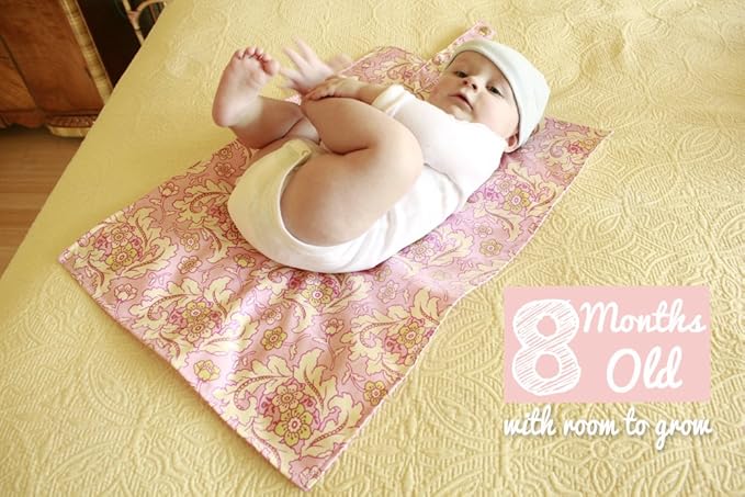 Best Portable Diaper Changing Pad for Baby, Toddler, Diaper Bag, Baby Backpack, Clutch, Kit, Changing Station Caddy, Travel Mat - Waterproof, Wipeable & Washable - Cushioned Quilted Padding
