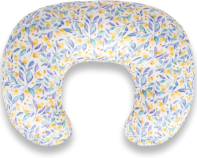 Nursing Pillow, Ergonomic Breastfeeding Pillow for Breastfeeding & Bottle Feeding, Standard Size Breathable with Washable Cover, Hypoallergenic, Tummy Time & Sitting Support (0-12Months)