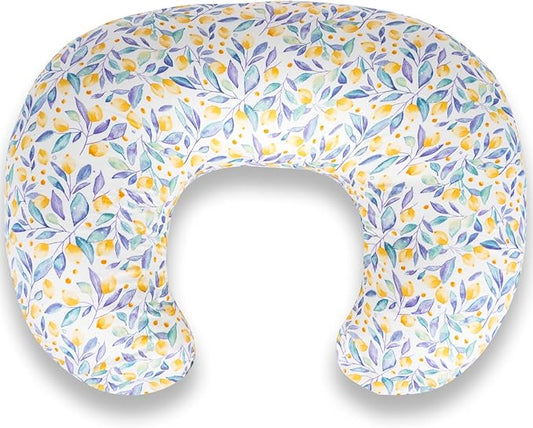 Nursing Pillow, Ergonomic Breastfeeding Pillow for Breastfeeding & Bottle Feeding, Standard Size Breathable with Washable Cover, Hypoallergenic, Tummy Time & Sitting Support (0-12Months)
