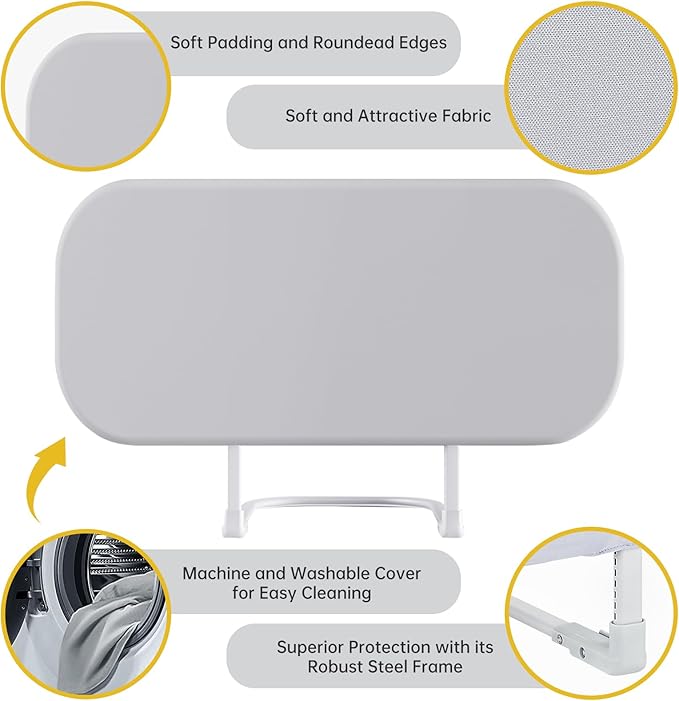 Toddler Bed Rails for Travel - Baby Guard Bed Rail Portable for Crib, Twin, Queen, Full, King Size Beds - Easy to Assemble, Safety Bed Side Rail for Toddlers and Kids