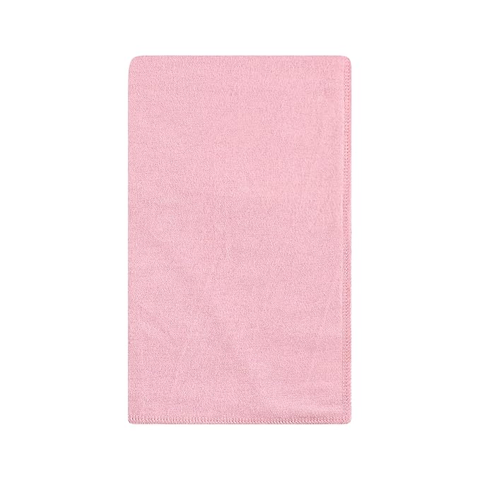 Hudson Baby Unisex Baby Cotton Flannel Burp Cloths, Pastel Butterfly, One Size
