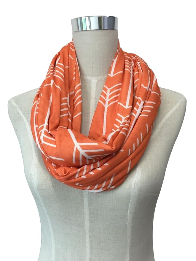 Nursing Scarf for Breastfeeding | Infinity Nursing Cover Hides Back for Privacy