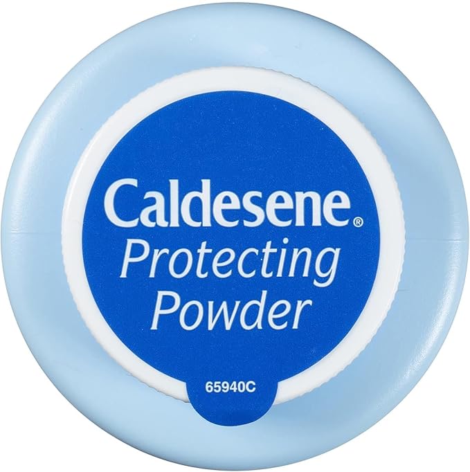 Caldesene Cornstarch Baby Powder with Zinc Oxide, Talc-Free Baby Powder, 5 Oz (4 Pack)