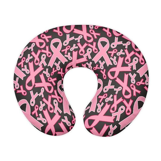 Pink Ribbon Nursing Pillowcase Nursing Pillow Cover, Breast Cancer Awareness Soft Breathable for Moms Baby Nursing Pillow Cover Nursing Pillowcase
