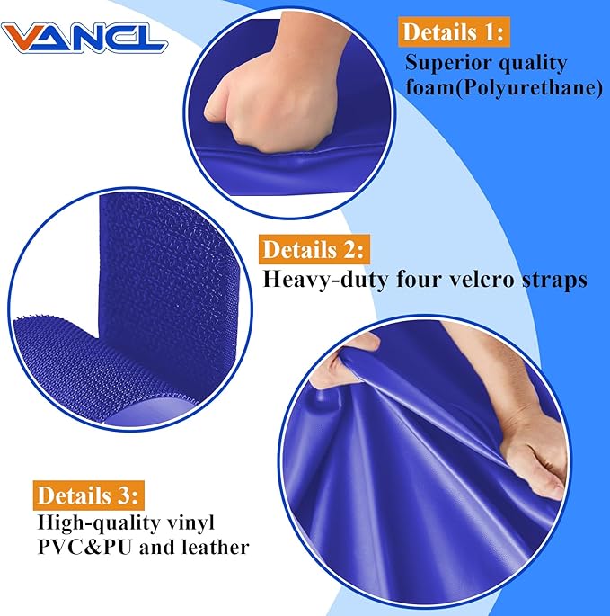Wall Corner Padding 2" Thick Wall Corner Protective Safety Padding Heavy Duty Waterproof Durable 2 Sides Wall Corner Edge Mats for Safety