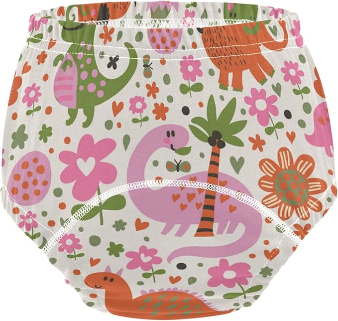 Toddler Potty Training Underwear Cotton Absorbent Soft Baby Girl Boy Potty Training Pant 2t-5t