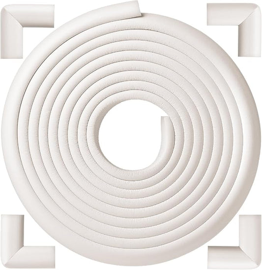 Mr. Pen- Furniture Corner & Edge Safety Bumpers, Small, 15ft Edge & 4 Corners, Baby Proof Corners and Edges, Baby Proofing Corner Guards, Baby Corner Protector Guards, Edge Protector for Baby