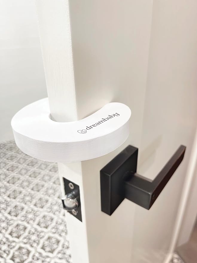 Dreambaby Foam Finger Guard Door Stopper, 2 Count