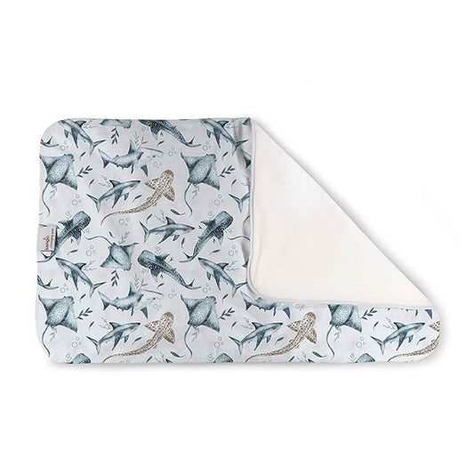 Kanga Care Reusable Absorbent & Waterproof Changing Pad 24" x 15" - Chomp