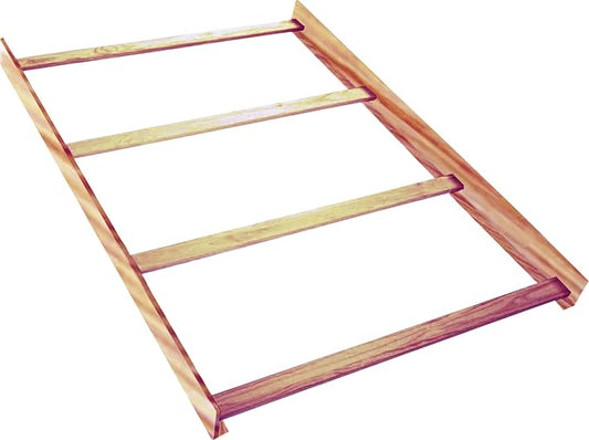 CC KITS Full-Size Conversion Kit Bed Rails for SmartStuff Convertible Cribs by Universal Furniture - Solid Wood Rail - Toddler and Adult Bed Rail for Full-Size Beds - Nursery Furniture (Unfinished)