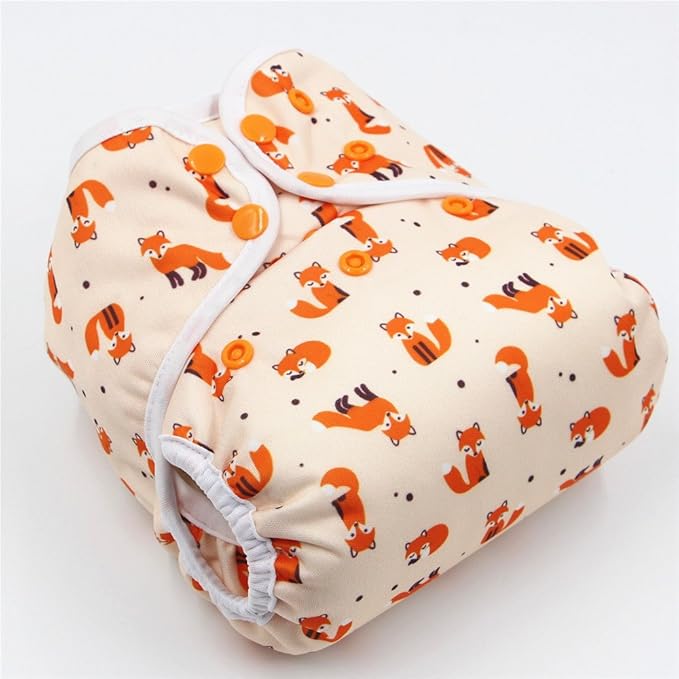 Newborn Infant Baby Cloth Diaper cover, Reusable, Washable, Adjustable