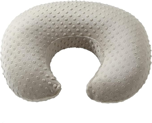 Baby Nursing Pillow Cover, Nursing Pillow Slipcovers for Breastfeeding Moms, Ultra-Soft Fit Standard Infant Nursing Pillows for Infant Newborn Baby Boy Girl (Tidal Foam)