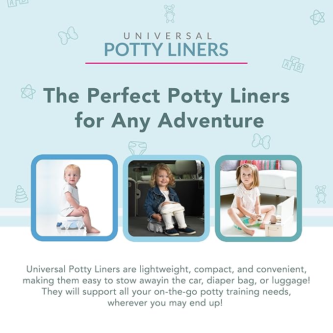 Kalencom Universal Potty Liners - Disposable Potty Liners for Toddlers (Universal, 36, Count)