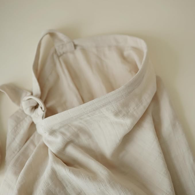 mushie Nursing Cover (Fog) | 100% Breathable Organic Cotton | Breastfeeding Privacy
