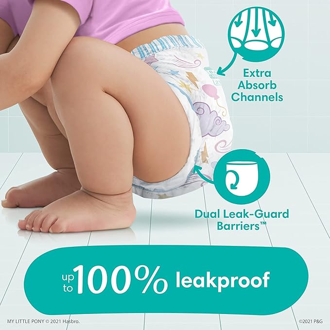 Pampers Easy Ups Training Pants Girls and Boys, 4T-5T (Size 6), 86 Count, Giant Pack