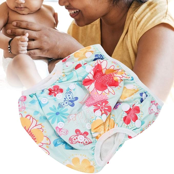 Unisex Baby Swimming Diaper, Washable Reusable Leakproof Baby Diaper (D25)