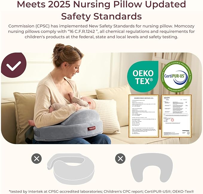 Momcozy Nursing Pillow with Breastfeeding
