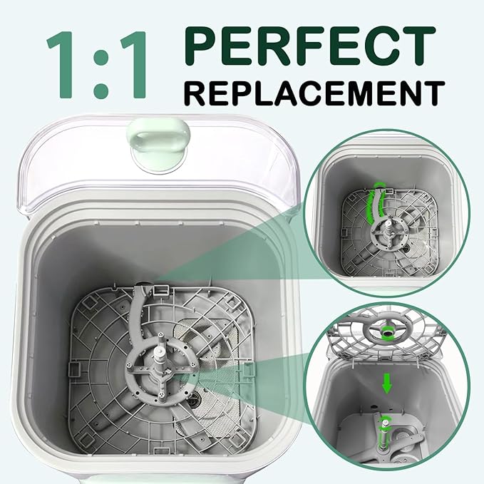 Replacement Bottom Tray for Momcozy KleanPal Pro (BS03 Baby Bottle Washer), Lower Rack Spare Part, BPA-Free & Heat-Resistant, Perfect Fit for Deep Cleaning & Drying