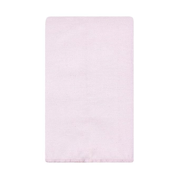 Hudson Baby Unisex Baby Cotton Flannel Burp Cloths, Lilac Elephants 10 Pack, One Size