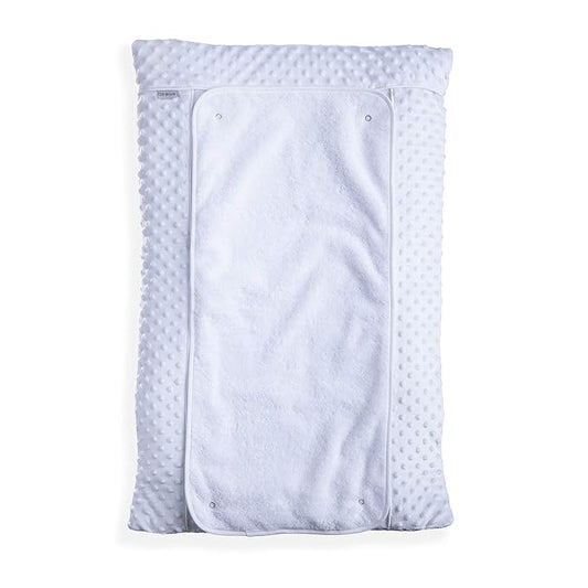 Clair de Lune Dimple Luxury Changing Mat (White)