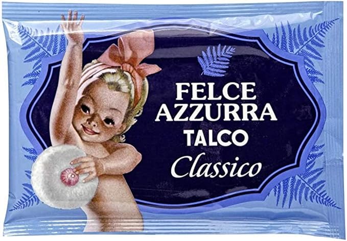 Paglieri Felce Azzurra Refill Envelope, Classic Scent 3.53 oz 100g,Pack of 3