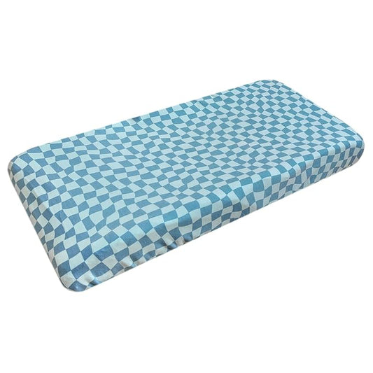 Premium Knit Diaper Changing Pad Cover Miles by Copper Pearl